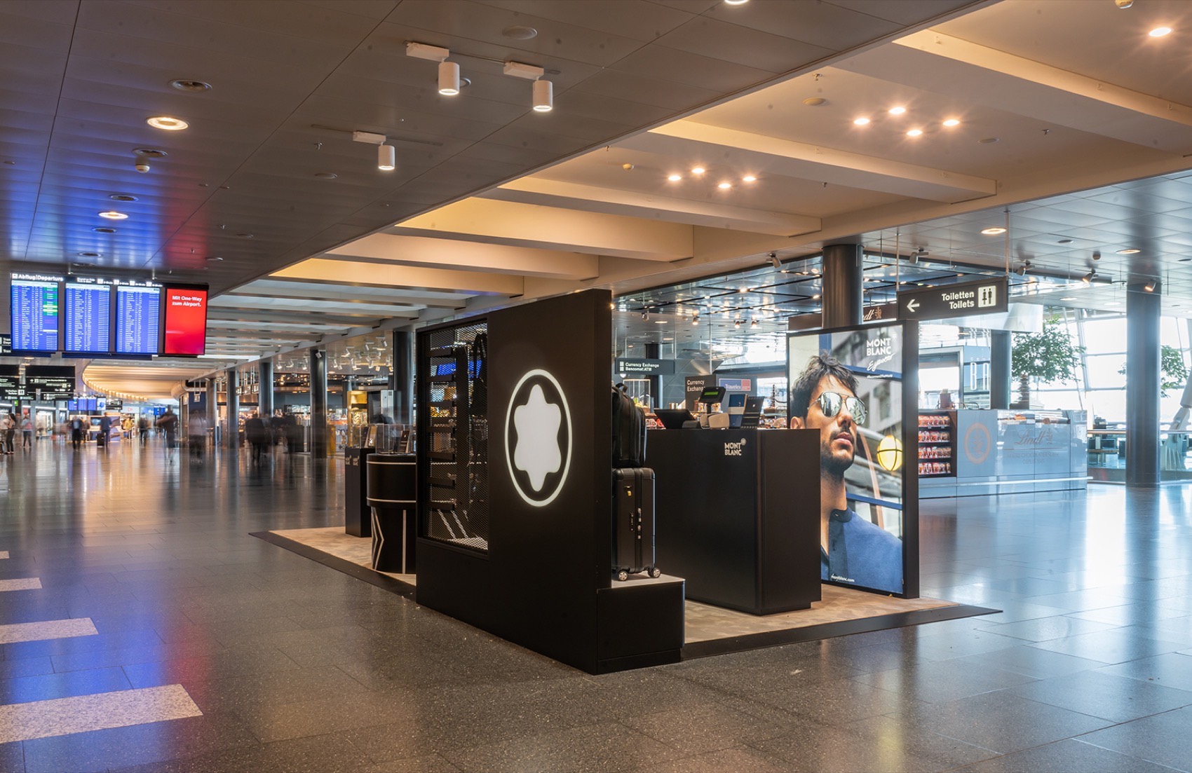 Temporary shop Montblanc — Giovanardi