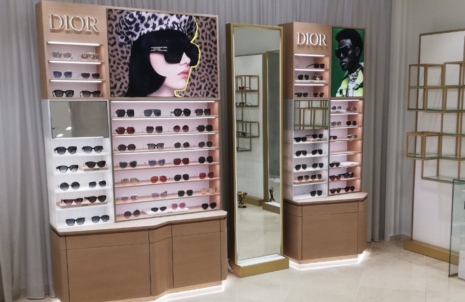 Wall Unit per Dior Eyewear — Dior, Shop fitting · Giovanardi